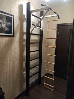 Монтаж шведской стенки Sv Sport в пеноблочные, газоблочные стены