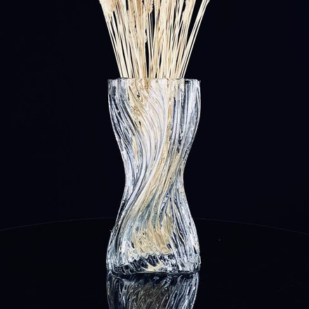 Lenardi 200-082 Декоративная ваза для цветов 26см в под.уп.(х6)Стекло