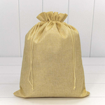 Мешочек 30х40см Лен искусственный (Песочный)