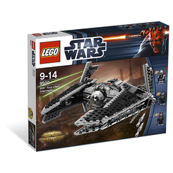 LEGO Star Wars: Ситхский перехватчик класса «Фурия» 9500 — Sith Fury-class Interceptor — Лего Стар ворз Звёздные войны