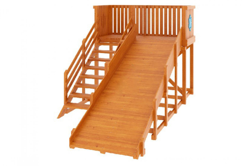 Зимняя горка TORUDA Лисичка (скат 4 м)