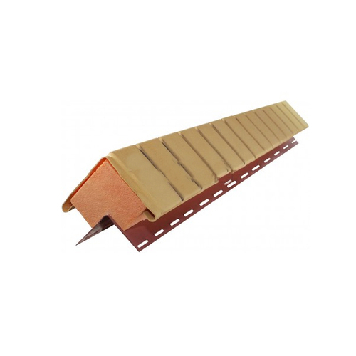 Углы к фасадному термосайдингу Dolomit кирпич 20 мм Светло-желтый