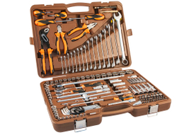 OMT143SL Набор инструмента универсальный 1/4", 1/2"DR, 143 предмета