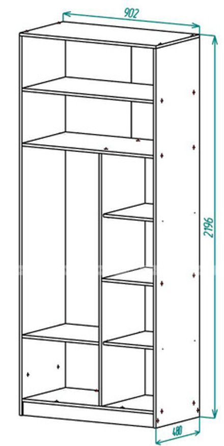 Прихожая СОФИЯ-7 шкаф