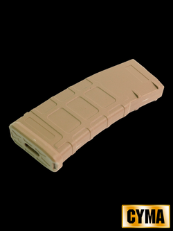 Магазин механический Cyma для М-серии Magpul на 160 шаров (M127A). Desert