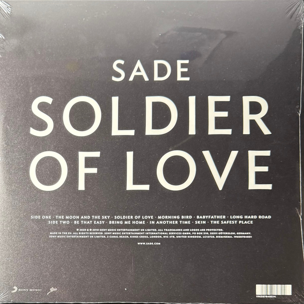 Виниловая пластинка Sade ‎– Soldier Of Love LP