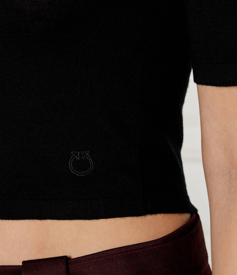 Хлопковая блузка Pinko - черный(103942 A229)