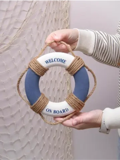 Декор на стену для интерьера "Спасательный круг" 20 см