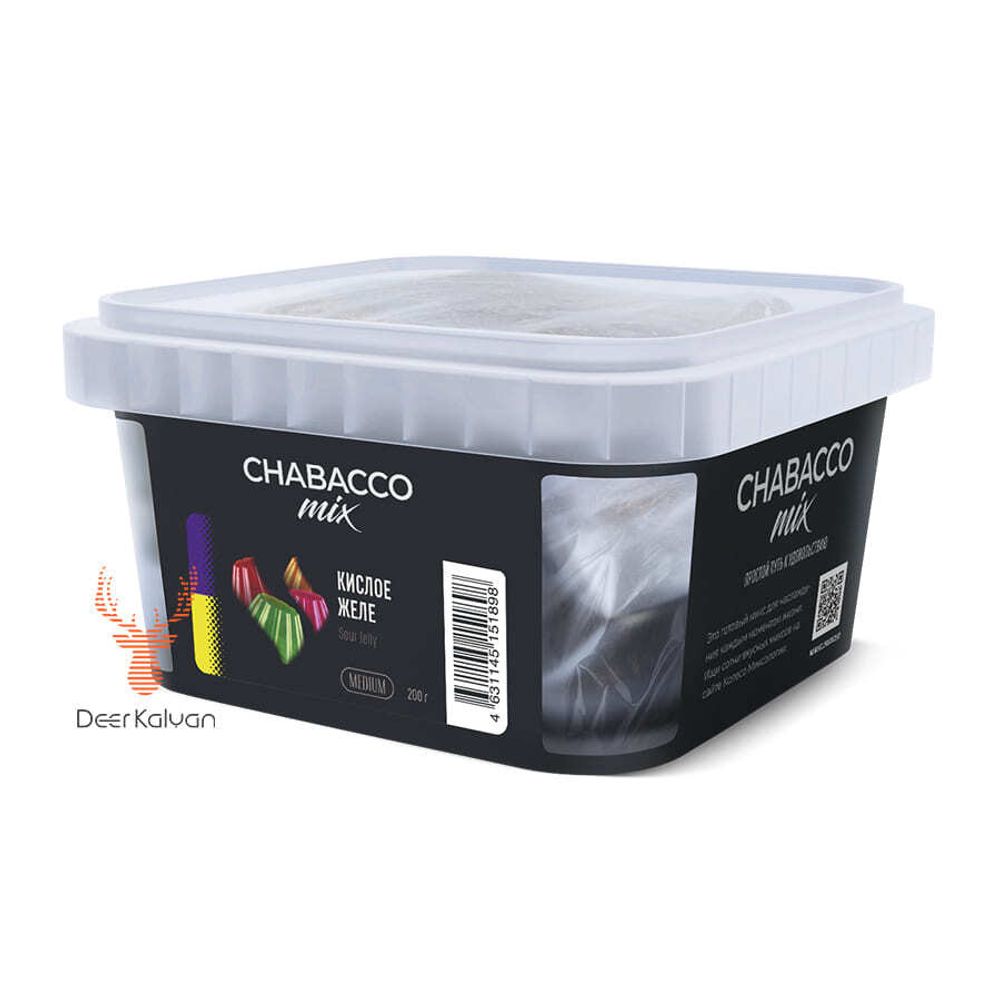 [М] Chabacco &quot;Sour Jelly&quot; (Кислое желе) Medium 200 гр.