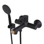 Смеситель для ванны 35k MIXLINE ML23-01 "Round Black"