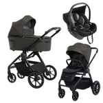 Детская коляска Espiro Yoga 3 в 1 2025 114 life balance voice of nature/Чёрный (Black 110)