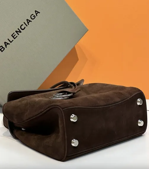 BALENCIAGA RODEO HANDBAG Коричневый