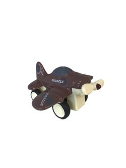 Игрушка Самолет цвет коричневый (0783-264-1)