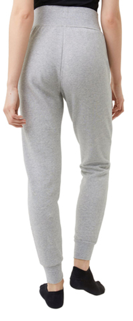 Женские теннисные брюки Bjorn Borg Sthlm High Waist Sweat Pants - light grey melange