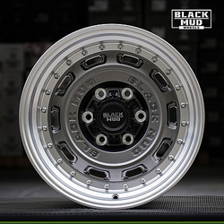 ?Диск колёсный литой BLACK MUD M580C R17 8,0 ET0 Matte Gunmetal/Machine Lip