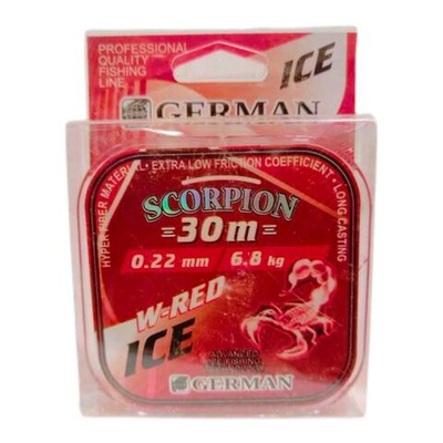 Леска German Scorpion ICE - 0,22 - 30 м