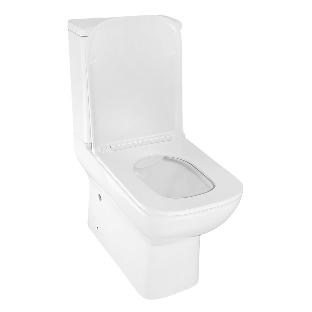 Унитаз-компакт Azario VARO 365х615х805 напольный, безободковый,с быстросъемным сиденьем Микролифт, дюропласт (AZ-2171-1)