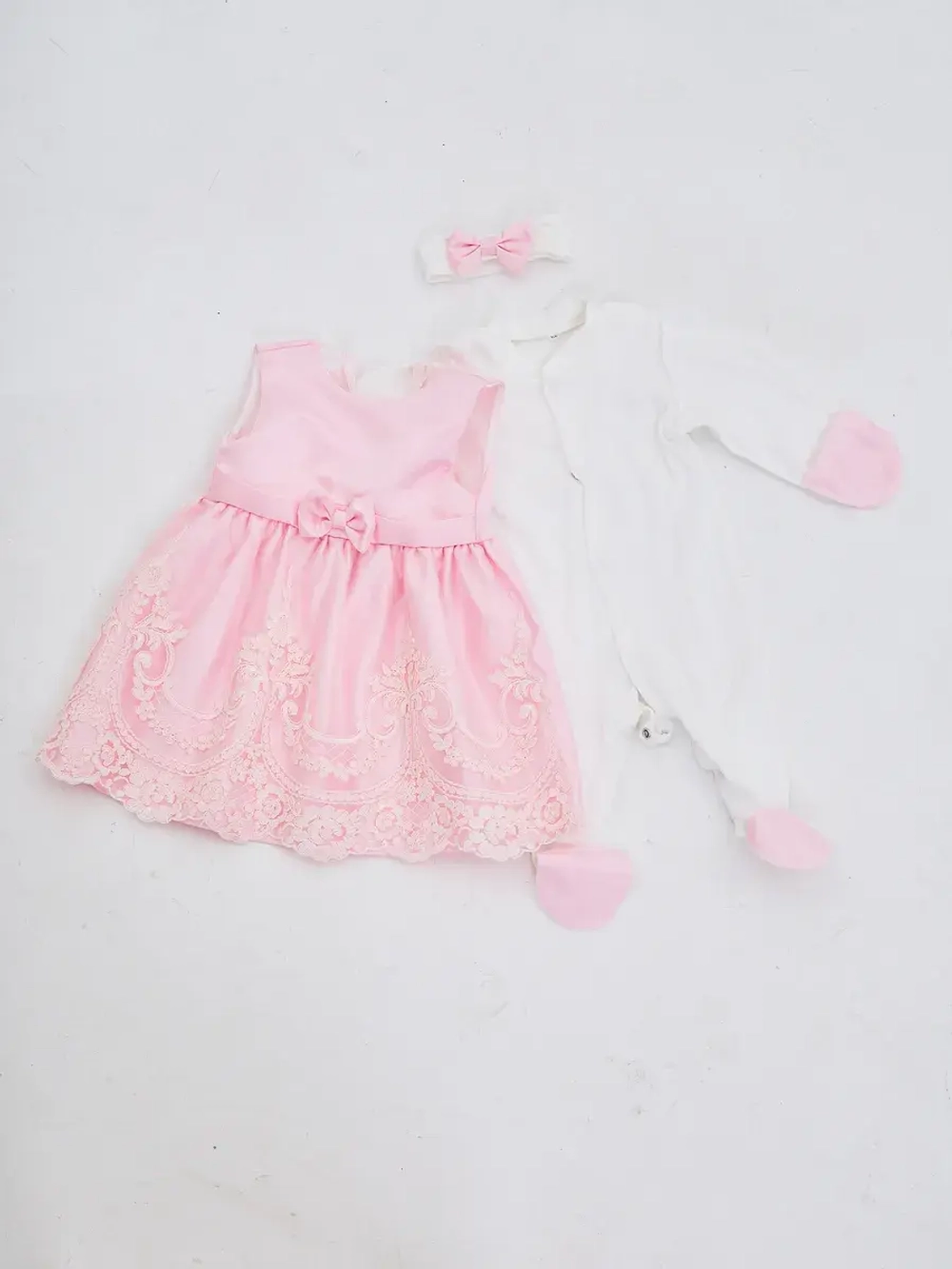 платье для новорожденной на выписку