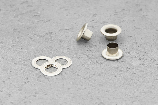 Люверсы №3 диаметр 5,0мм (никель), 20шт