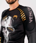 Рашгард Venum Skull Rashguard Long Sleeves  Black/Grey