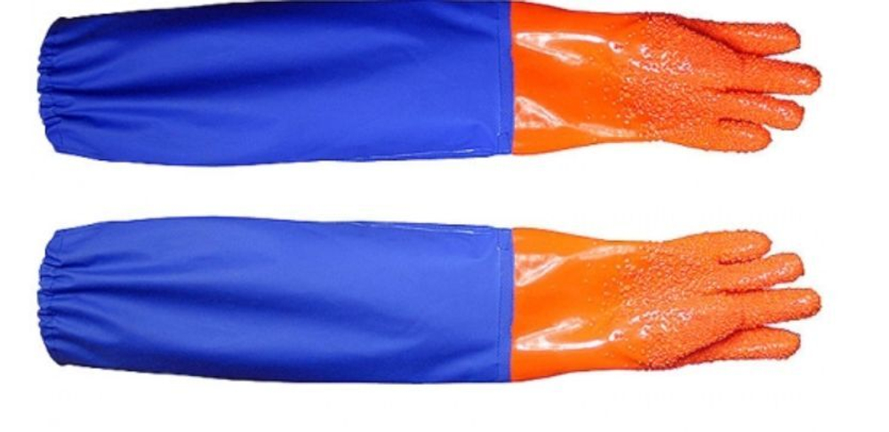 Перчатки рыбообработчика РЫБАК с рукавом 40 см,1 пара XL