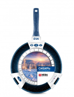 Сковорода НЕВА МЕТАЛЛ ПОСУДА 2426 26см "Сибирь"