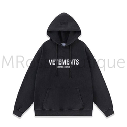Худи черное Vetements Limited Edition