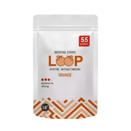 LOOP ORANGE НИКОТИНОВЫЕ ПЛАСТИНКИ (12 МГ) - АПЕЛЬСИН