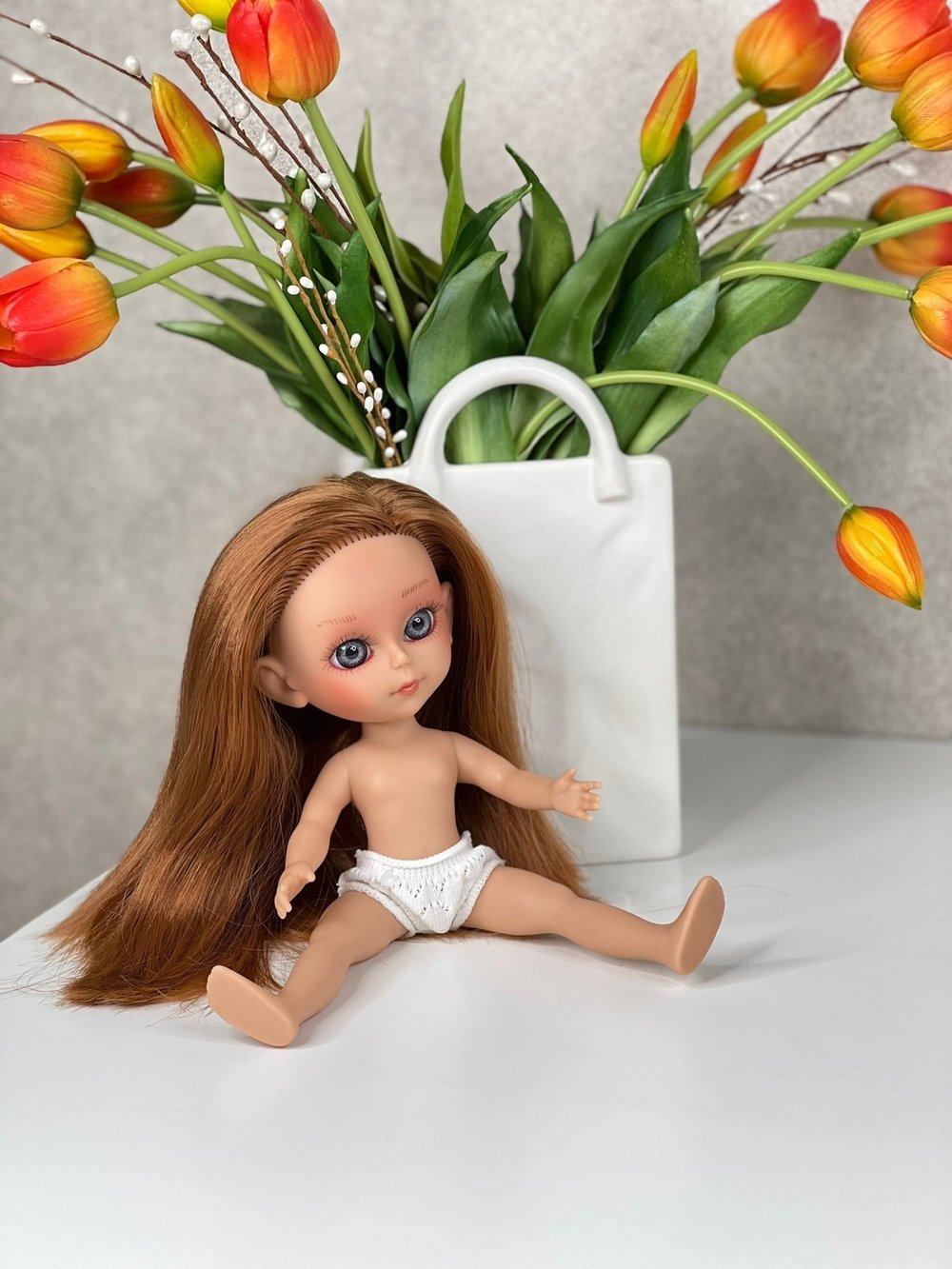 Кукла Nines виниловая 30см Dainty без одежды (2440W10)