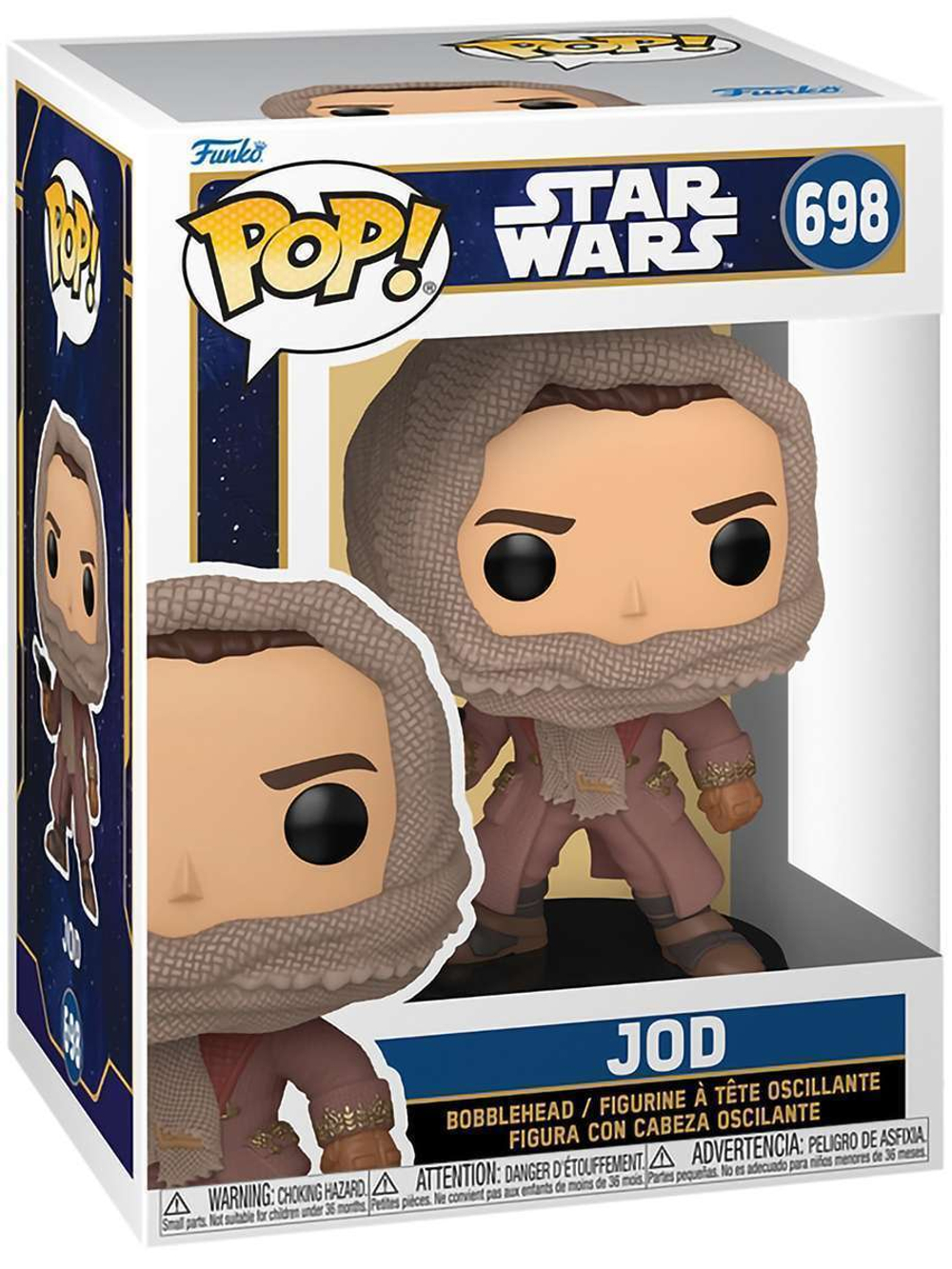 Фигурка Funko POP! Bobble Star Wars Skeleton Crew Jod (698) 76731