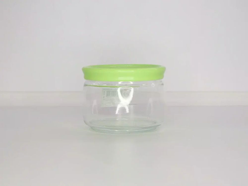 Банка для сыпучих продуктов Cesni, 420 мл, (Зелёная), Сима-Ленд