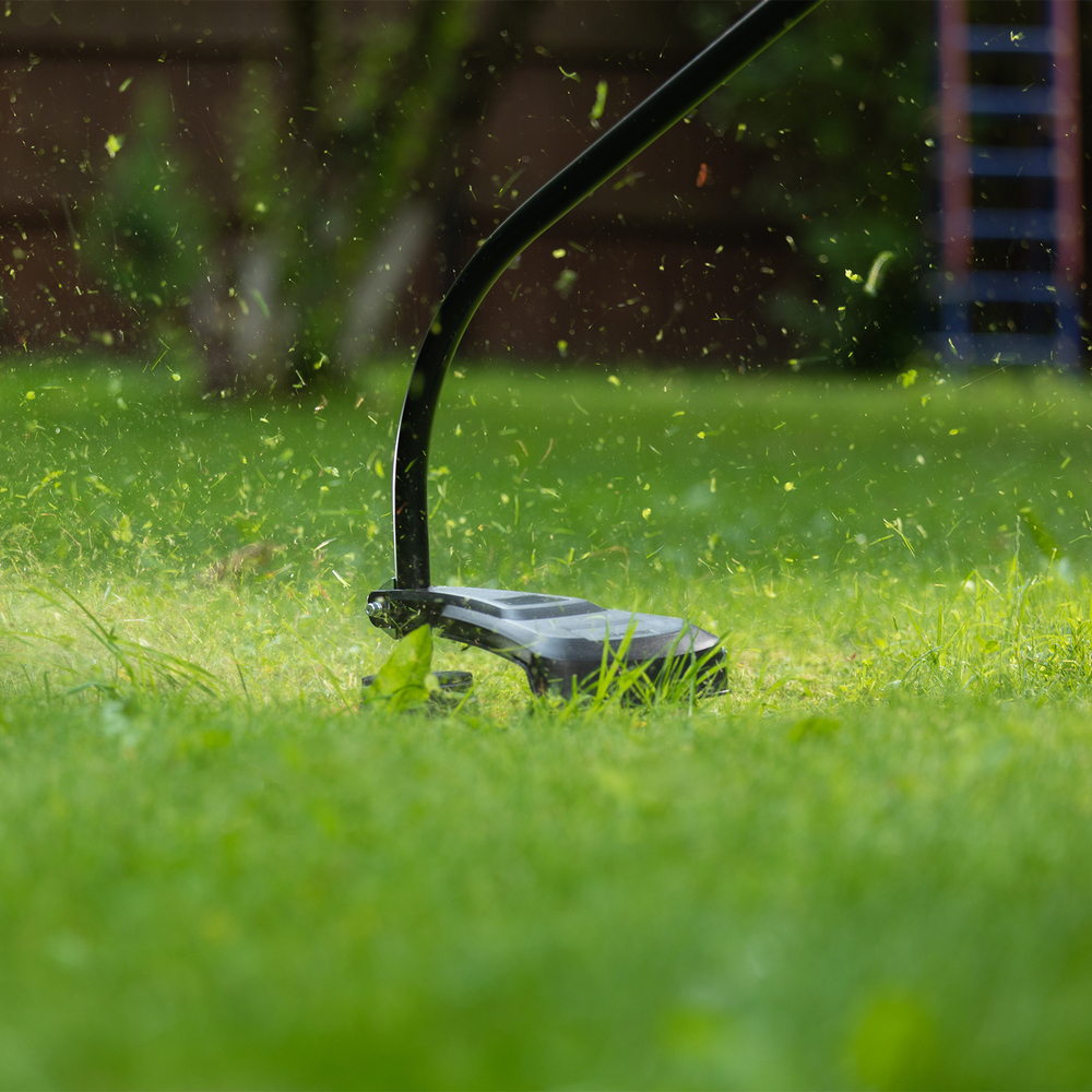 Триммер электрический ЭКИ-1100, 1100 Вт, 350 мм, катушка, разборная штанга Сибртех