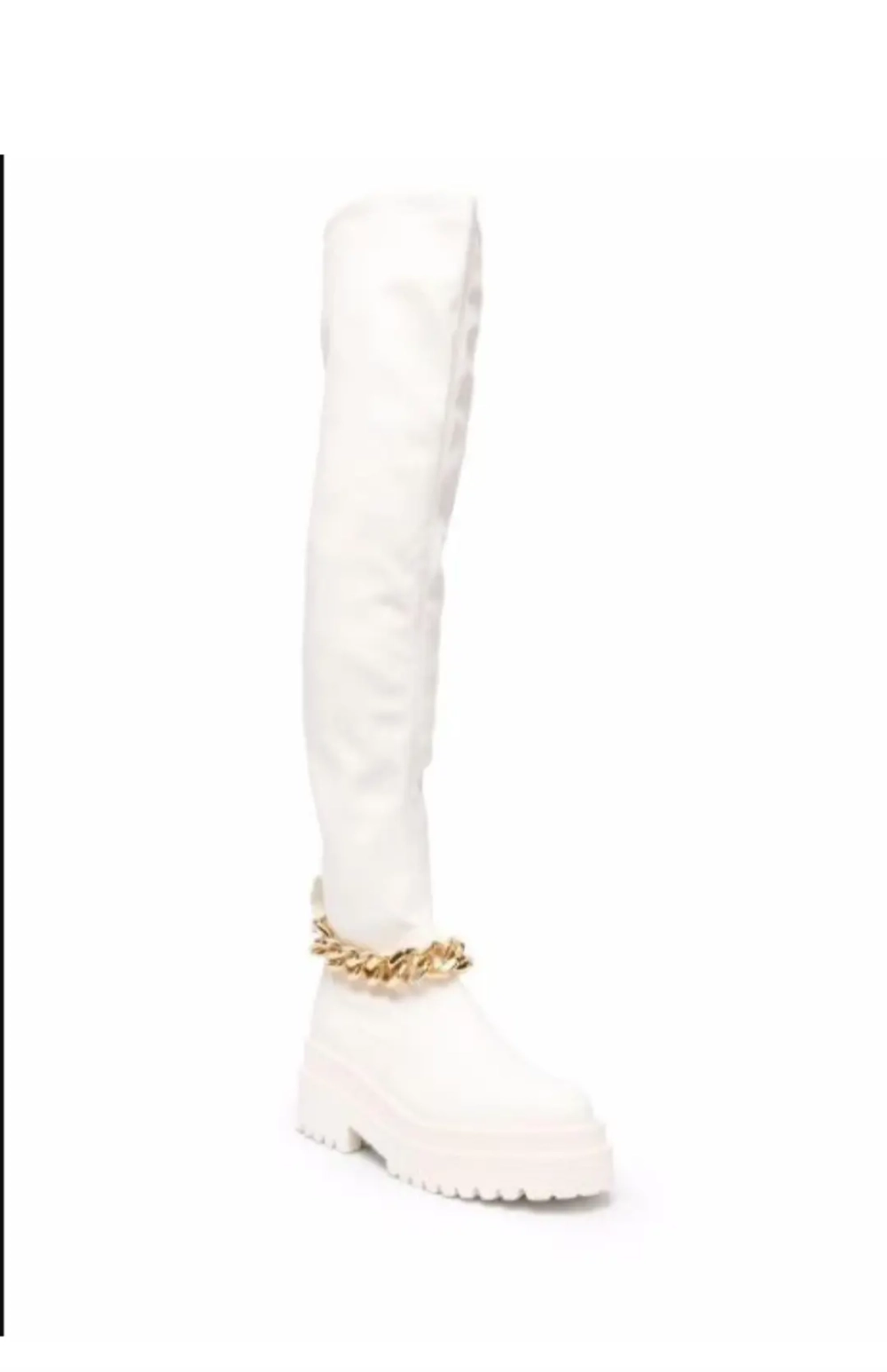 LIU JO ботфорты белые