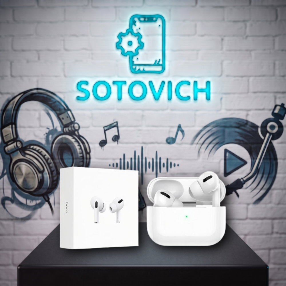 Беспроводные наушники Bluetooth Hoco EW05 Plus белые