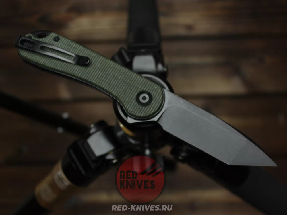 Складной нож Civivi Elementum C907T-E сталь D2, рукоять Micarta