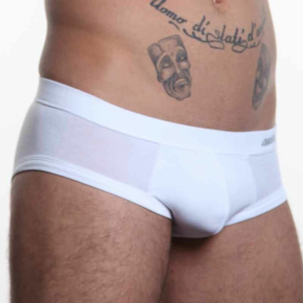 Мужские трусы брифы белые Aussiebum Man White Brief AB00196