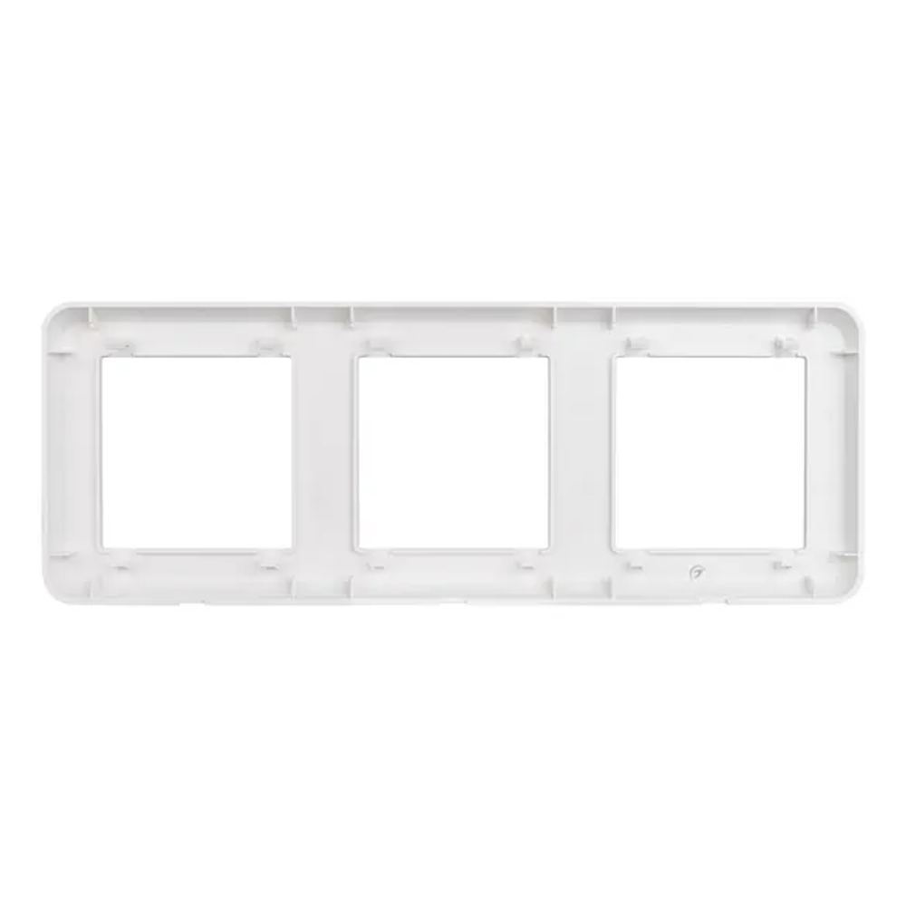 Рамка пластиковая FRM-VERSA-PL-3-WH (Arlight, -) 043782