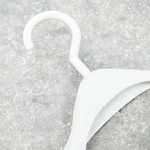 Вешалка для одежды 43*21см пластиковая широкая