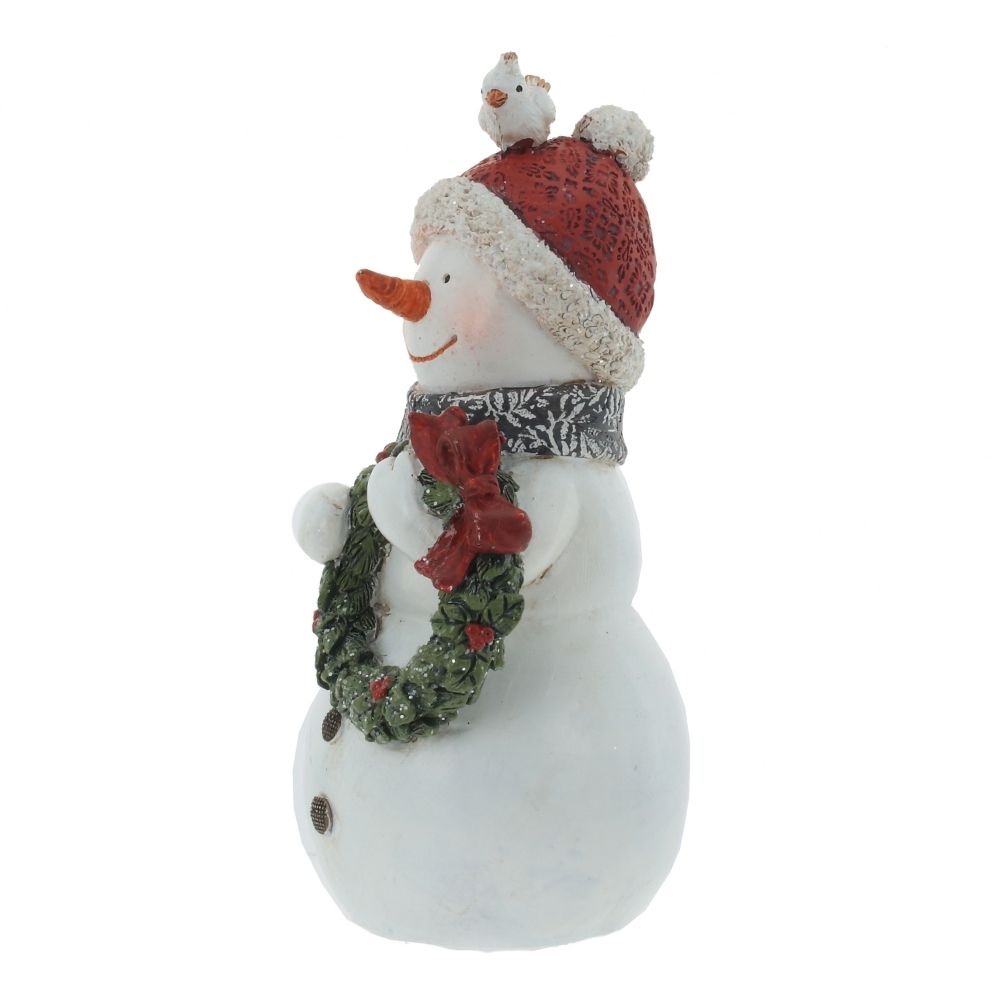 GAEM Фигурка декоративная "Снеговик", L8 W7,5 H15,5 см, 2в.