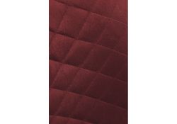 Стул на металлокаркасе Dabl wine red / gold
