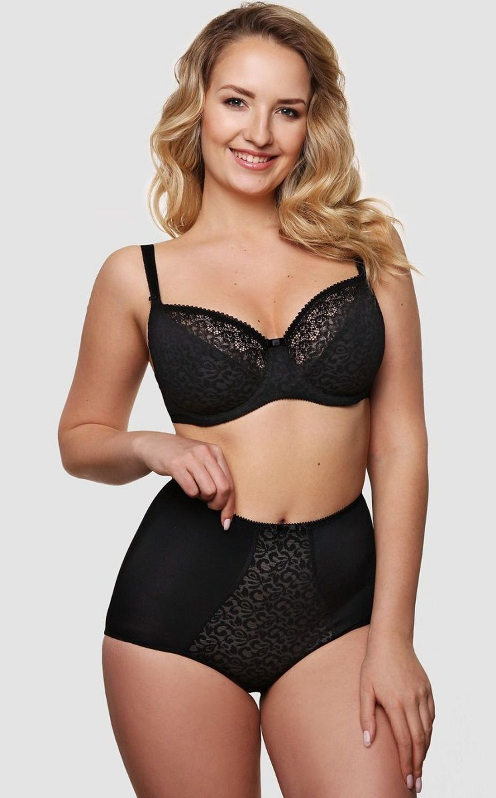 Бюстгальтер-балконет с мягкими трехразрезными чашками (Размер: 90E) (Цвет: белый)