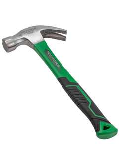 Молоток-гвоздодер с магнитным держателем гвоздя 680гр. RockForce RF-T7024