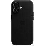 Leather Case MagSafe для iPhone 16-Черная