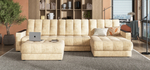 Босс пуф Велюр Роял шампань