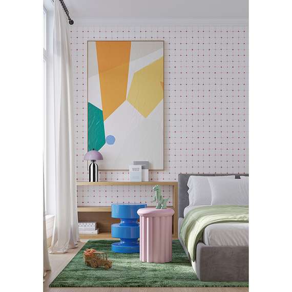 Журнальный столик Ingvild, Ø36х47 см, синий