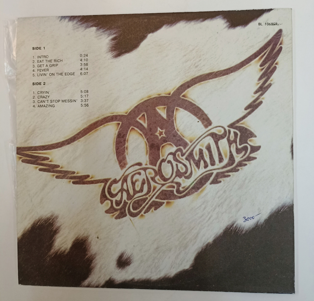 Винтажная виниловая пластинка LP Aerosmith Get A Grip (Россия 1993)