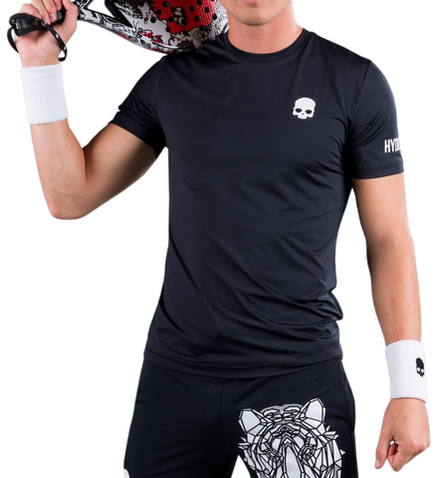 Теннисная футболка Hydrogen Padel Tigers Tech Tee Man - black