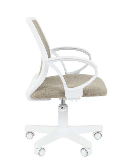 Кресло Chairman Kids 112 Россия ткань В оливка, белый пластик