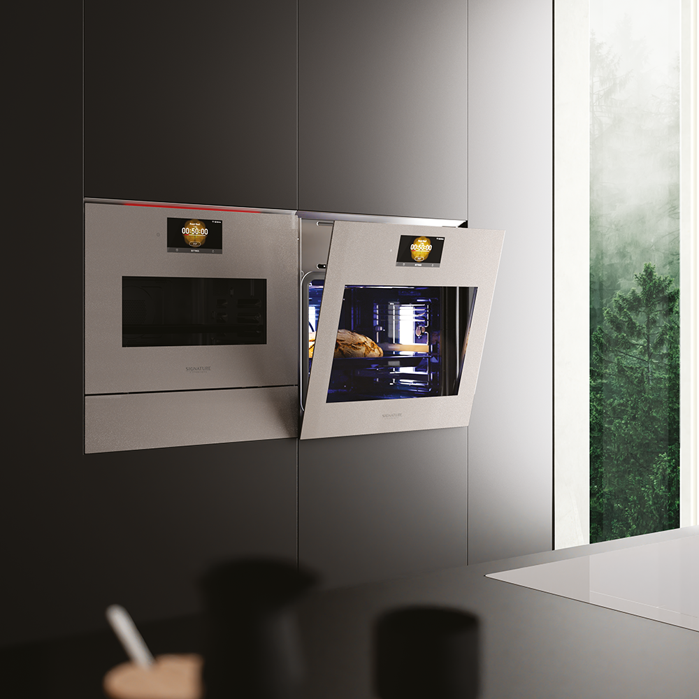 Духовой шкаф с паром Signature Kitchen Suite, 60 см, серебро