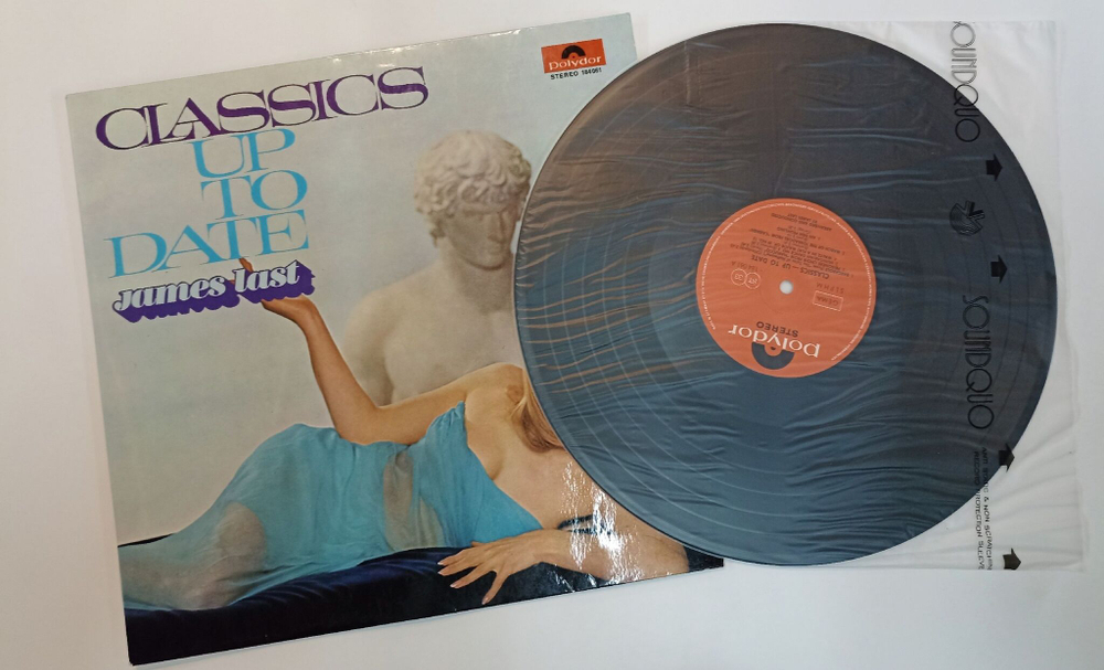 Винтажная виниловая пластинка LP James Last Classics Up To Date (Germany 1966)